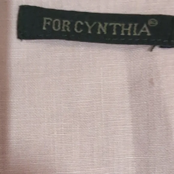 For Cynthia Blush Tunic Top - Picture 2 of 5